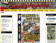 Tablet Screenshot of diamonddon.com